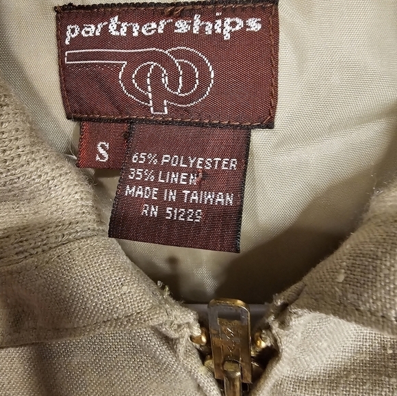 Vintage Jacket by Partnerships men's small. - Picture 2 of 3